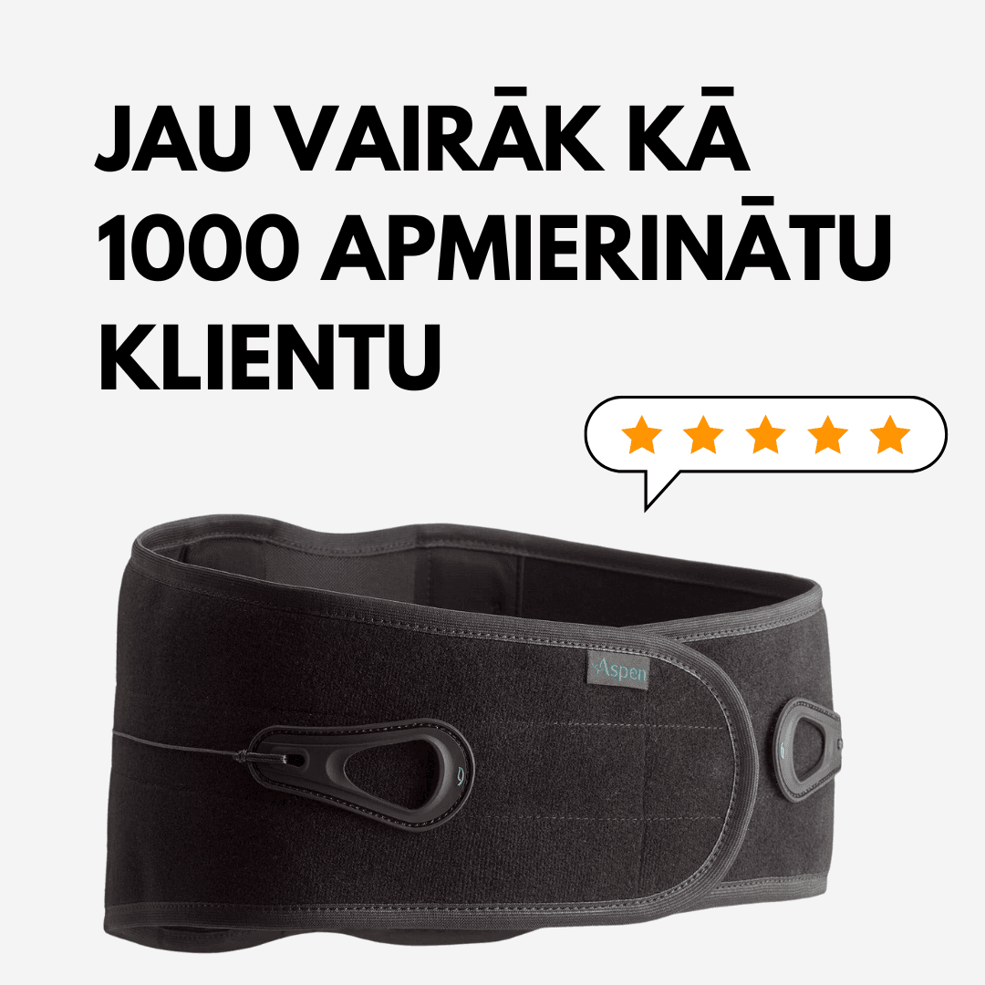 Jostas ortoze ASPEN Lumbar Support. Dažādi izmēri