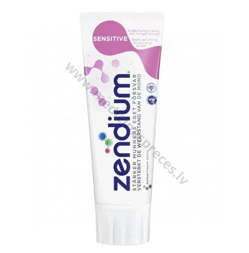 Zendium Sensitive zobu pasta, 75ml