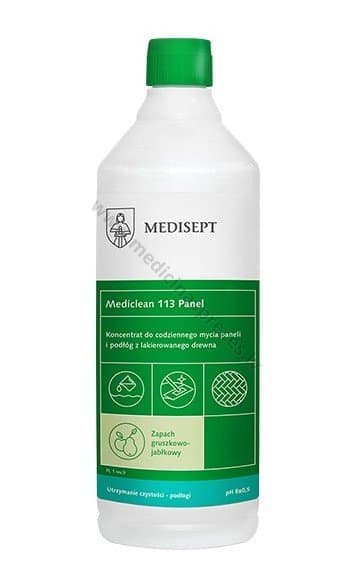 Mediclean 113 Panel Koka un parketa grīdu ikdienas kopšanas līdzeklis, 1 litrs