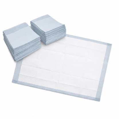 Šķidrumu absorbējošs flīsa/PE paklājiņš, 6 slāņi